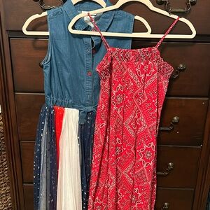 Girls size 14 dresses (2)